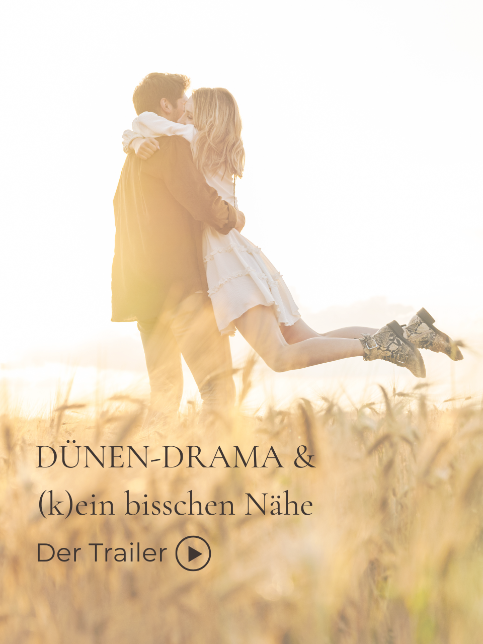 Buchtrailer Dünen-Drama Titelbild TikTok